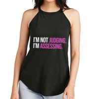 I'm Not Judging I'm Assessing Women's Perfect Tri Rocker Tank