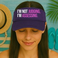 I'm Not Judging I'm Assessing Visor