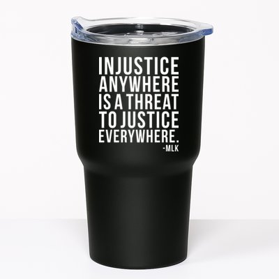 Injustice Anywhere is a Threat to JUSTICE Everywhere MLK Tumbler