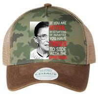 Injustice Ruth Bader Ginsburg Notorious RBG Quote Legacy Tie Dye Trucker Hat