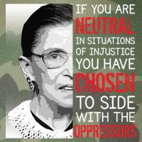 Injustice Ruth Bader Ginsburg Notorious RBG Quote Legacy Tie Dye Trucker Hat