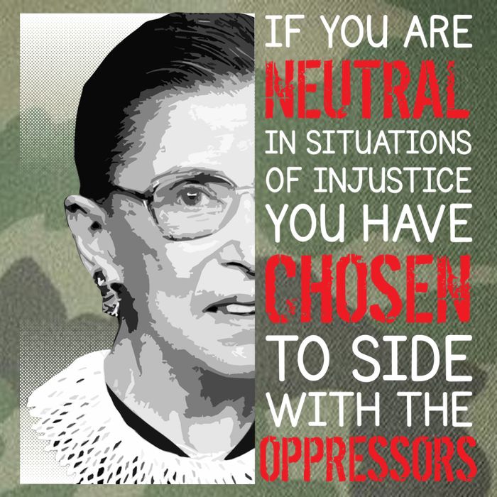 Injustice Ruth Bader Ginsburg Notorious RBG Quote Legacy Tie Dye Trucker Hat