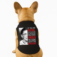Injustice Ruth Bader Ginsburg Notorious RBG Quote Doggie Tank