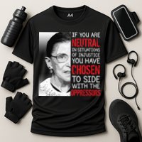 Injustice Ruth Bader Ginsburg Notorious RBG Quote Performance Shirt