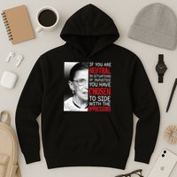 Injustice Ruth Bader Ginsburg Notorious RBG Quote Hoodie
