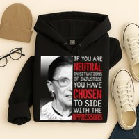 Injustice Ruth Bader Ginsburg Notorious RBG Quote Hoodie