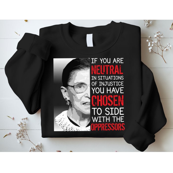 Injustice Ruth Bader Ginsburg Notorious RBG Quote Sweatshirt