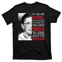 Injustice Ruth Bader Ginsburg Notorious RBG Quote T-Shirt