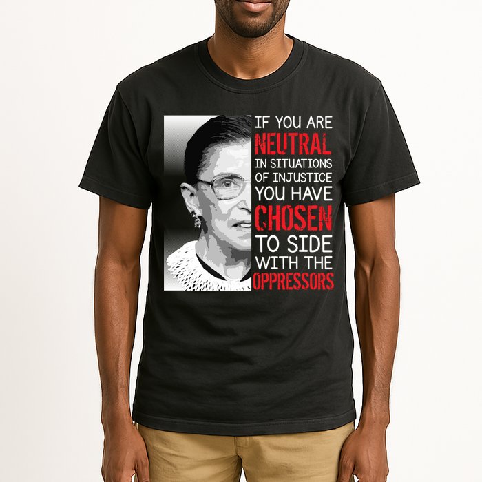 Injustice Ruth Bader Ginsburg Notorious RBG Quote Tall T-Shirt