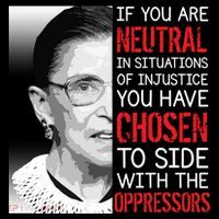Injustice Ruth Bader Ginsburg Notorious RBG Quote 7-Panel Snapback Hat