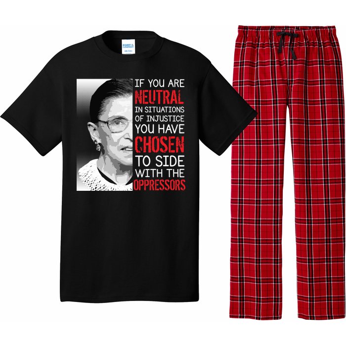 Injustice Ruth Bader Ginsburg Notorious RBG Quote Pajama Set