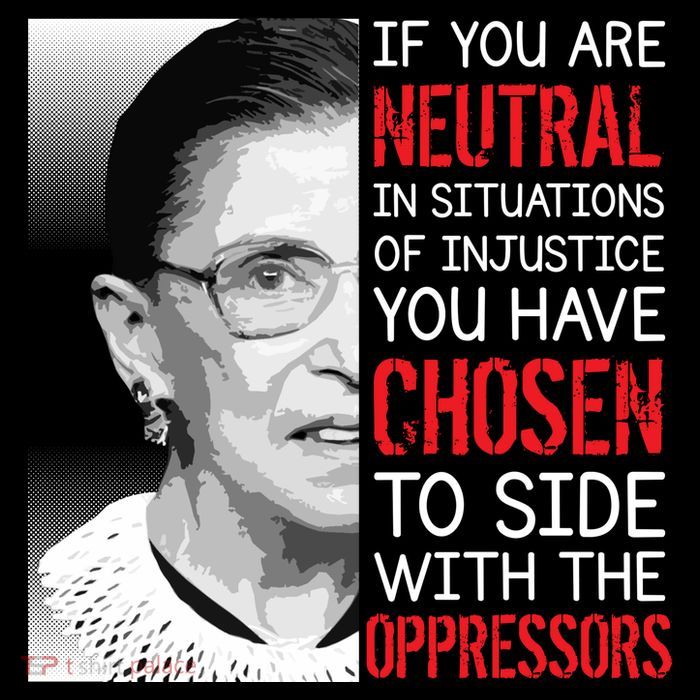 Injustice Ruth Bader Ginsburg Notorious RBG Quote Magnet