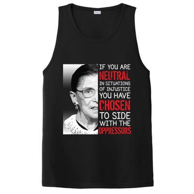 Injustice Ruth Bader Ginsburg Notorious RBG Quote PosiCharge Competitor Tank