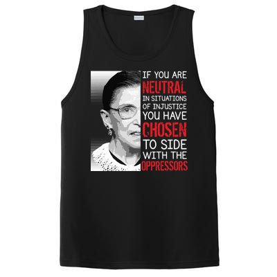 Injustice Ruth Bader Ginsburg Notorious RBG Quote PosiCharge Competitor Tank