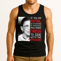 Injustice Ruth Bader Ginsburg Notorious RBG Quote Tank Top