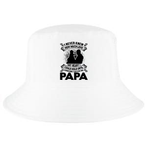 I Never Knew How Much Love My Heart Could Hold Until Someone Called Me Papa Cool Comfort Performance Bucket Hat