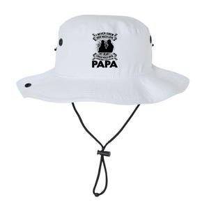 I Never Knew How Much Love My Heart Could Hold Until Someone Called Me Papa Legacy Cool Fit Booney Bucket Hat