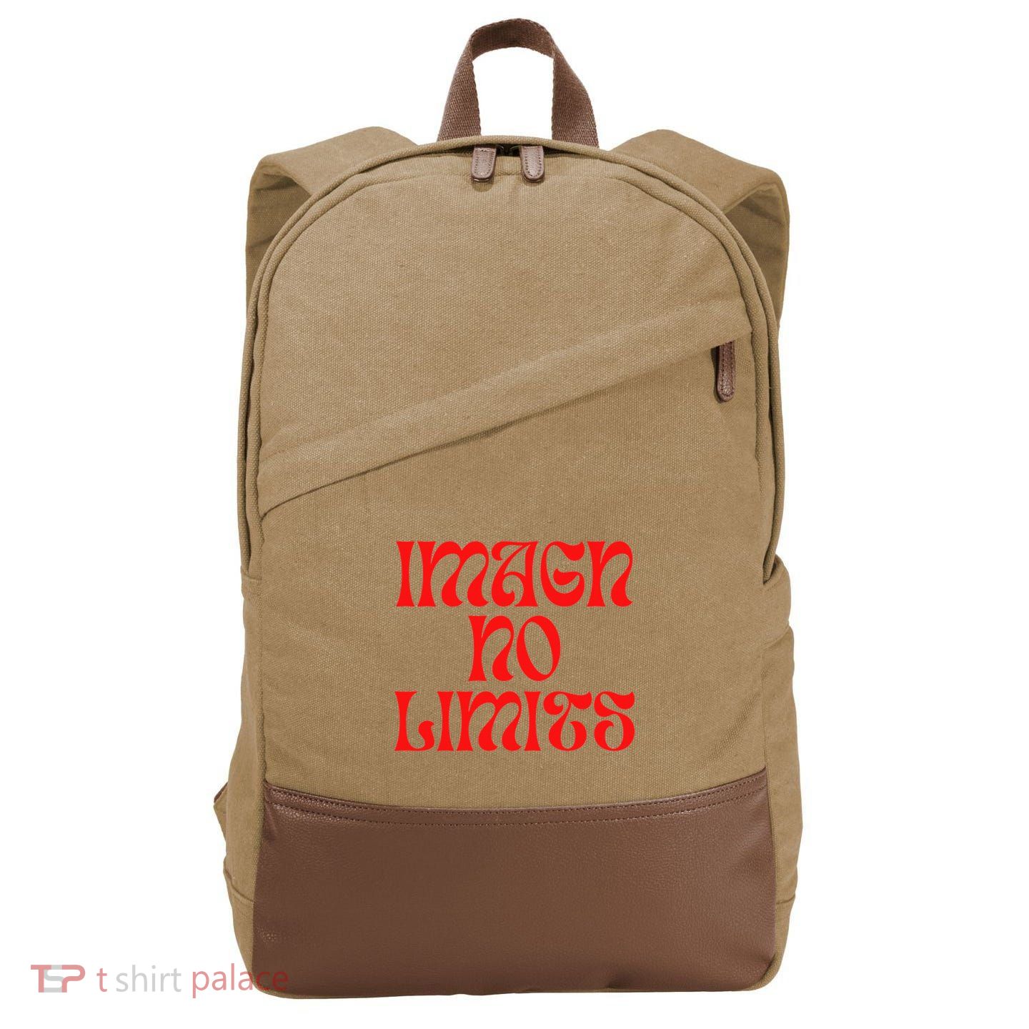 Imagn No Limits Cotton Canvas Backpack