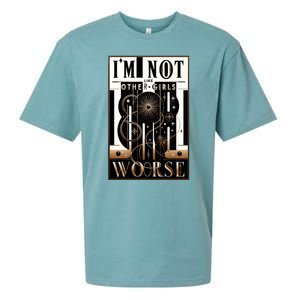 Im Not Like Other Girl S Im Worse Sueded Cloud Jersey T-Shirt