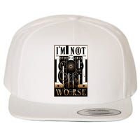 Im Not Like Other Girl S Im Worse Wool Snapback Cap