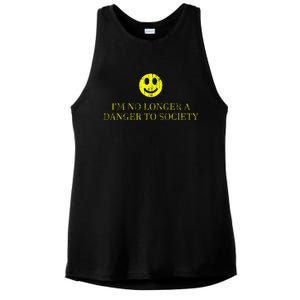 IM No Longer A Danger To Society Ladies PosiCharge Tri-Blend Wicking Tank