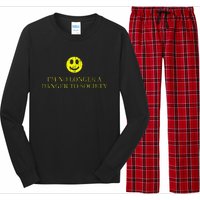 IM No Longer A Danger To Society Long Sleeve Pajama Set