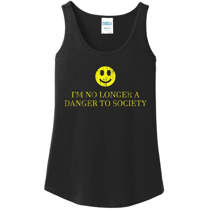 IM No Longer A Danger To Society Ladies Essential Tank