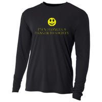 IM No Longer A Danger To Society Cooling Performance Long Sleeve Crew