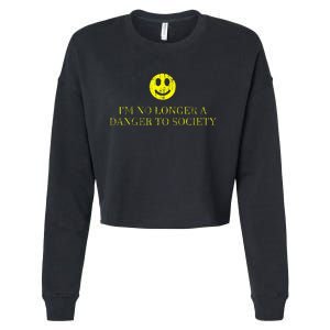 IM No Longer A Danger To Society Cropped Pullover Crew