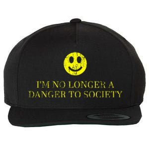 IM No Longer A Danger To Society Wool Snapback Cap