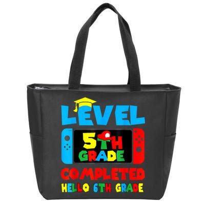 Icu Nurse Level 5th Grade Completed Hello 6th Grade Last Day Of School Gift Zip Tote Bag