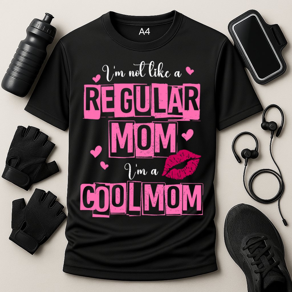 IM Not Like A Regular Mom Funny Mom Performance Shirt