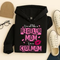 IM Not Like A Regular Mom Funny Mom Hoodie