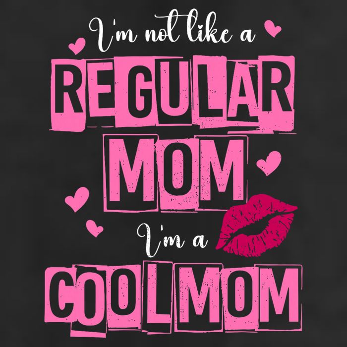 IM Not Like A Regular Mom Funny Mom Golf Towel
