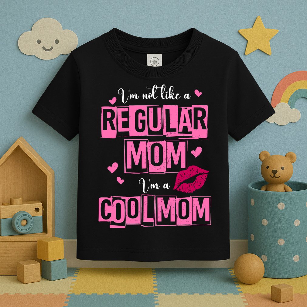 IM Not Like A Regular Mom Funny Mom Toddler T-Shirt