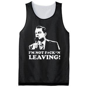 I'm not leaving Mesh Reversible Basketball Jersey Tank