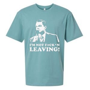 I'm not leaving Sueded Cloud Jersey T-Shirt