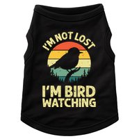 IM Not Lost IM Bird Wat Ching Bird Watcher Birder Doggie Tank