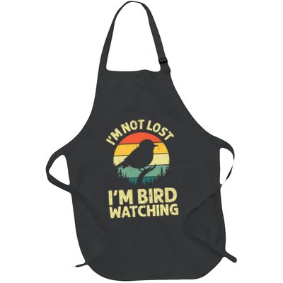 IM Not Lost IM Bird Wat Ching Bird Watcher Birder Apron