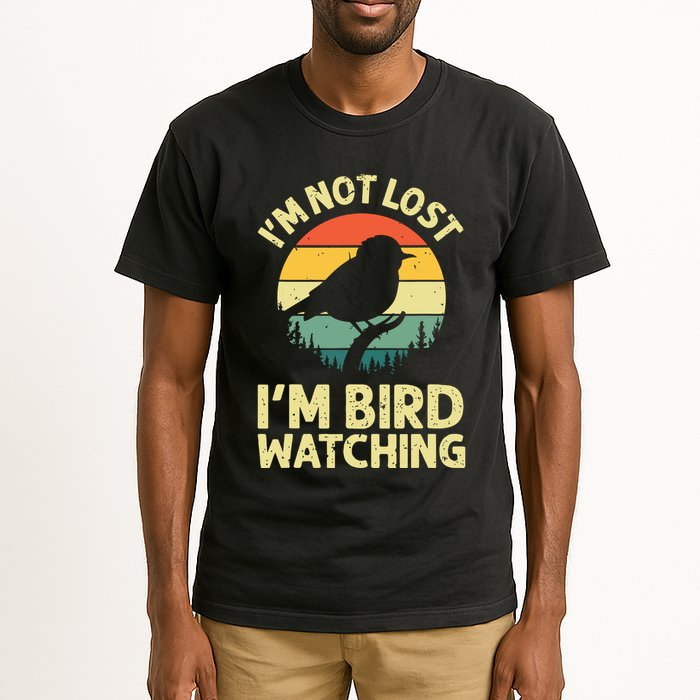 IM Not Lost IM Bird Wat Ching Bird Watcher Birder Tall T-Shirt