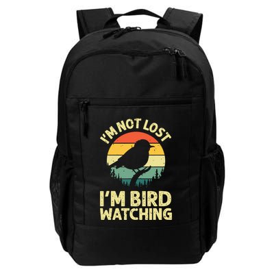 IM Not Lost IM Bird Wat Ching Bird Watcher Birder Backpack