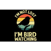 IM Not Lost IM Bird Wat Ching Bird Watcher Birder Bumper Sticker