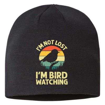 IM Not Lost IM Bird Wat Ching Bird Watcher Birder Sustainable Beanie
