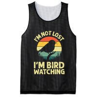 IM Not Lost IM Bird Wat Ching Bird Watcher Birder Mesh Reversible Basketball Jersey Tank