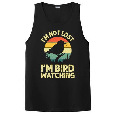 IM Not Lost IM Bird Wat Ching Bird Watcher Birder PosiCharge Competitor Tank