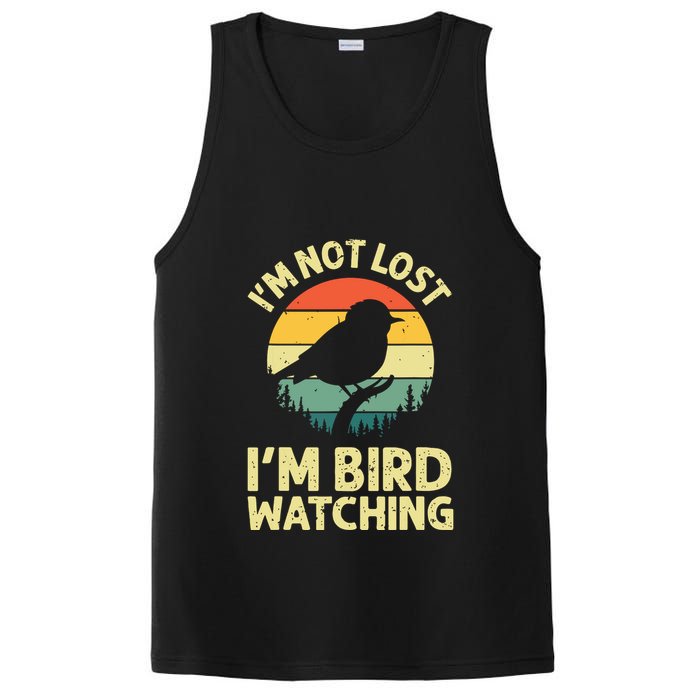 IM Not Lost IM Bird Wat Ching Bird Watcher Birder PosiCharge Competitor Tank