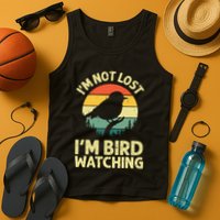 IM Not Lost IM Bird Wat Ching Bird Watcher Birder Tank Top