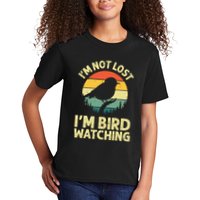 IM Not Lost IM Bird Wat Ching Bird Watcher Birder Kids T-Shirt