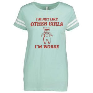 Im Not Like Other Girl Enza Ladies Jersey Football T-Shirt