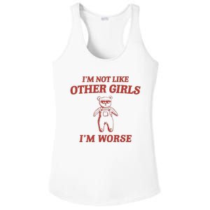 Im Not Like Other Girl Ladies PosiCharge Competitor Racerback Tank